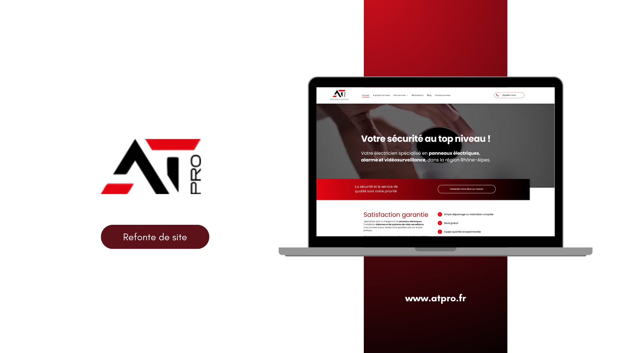 At Pro refonte de site